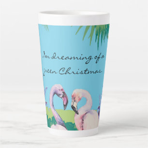 I'm Dreaming of a Green Christmas Personalised Latte Mug