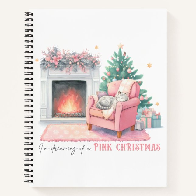 I'm Dreaming of a Pink Christmas Journal (Front)