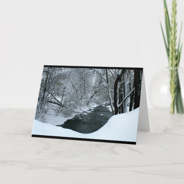 I'm Dreaming Of A White Christmas! Holiday Card (Front)