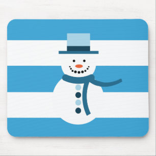 I'm Dreaming Of A White Winter Snowman Mouse Mat