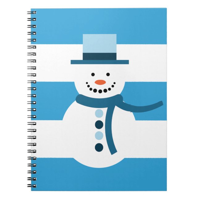 I'm Dreaming Of A White Winter Snowman Notebook (Front)