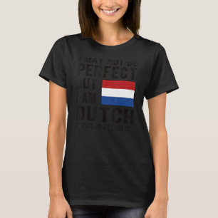 I'm Dutch Flag Netherlands Heritage Dutch Roots T-Shirt