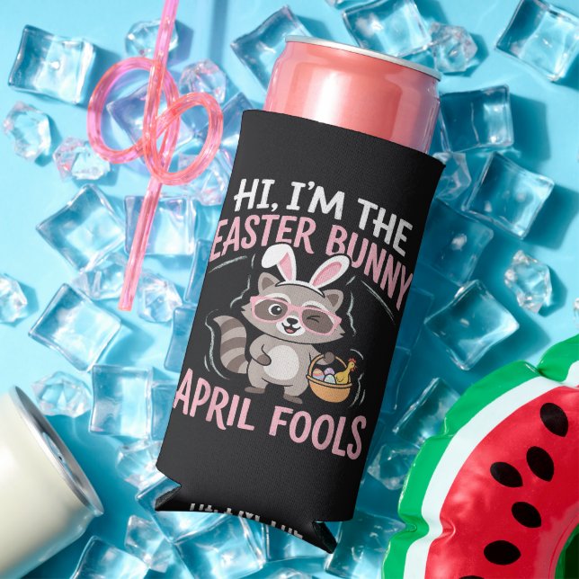 Im Easter Bunny April Fools Seltzer Can Cooler (In Situ Summer)