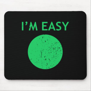 I'm Easy Cool Skiing Stuff For Men Funny Ski Snowb Mouse Mat