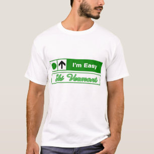 I'm Easy Ski Trail Sign T-Shirt