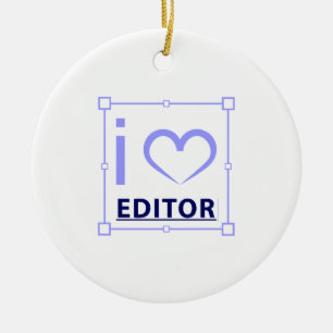 I'm Editor Ceramic Tree Decoration
