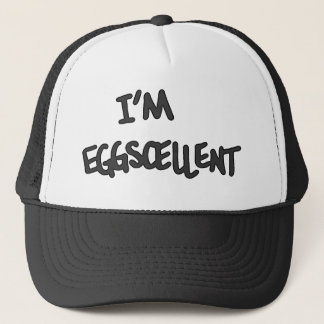 I'm Eggscellent Trucker Hat