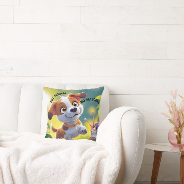 I'm family, Not a Pet Cushion (Couch)