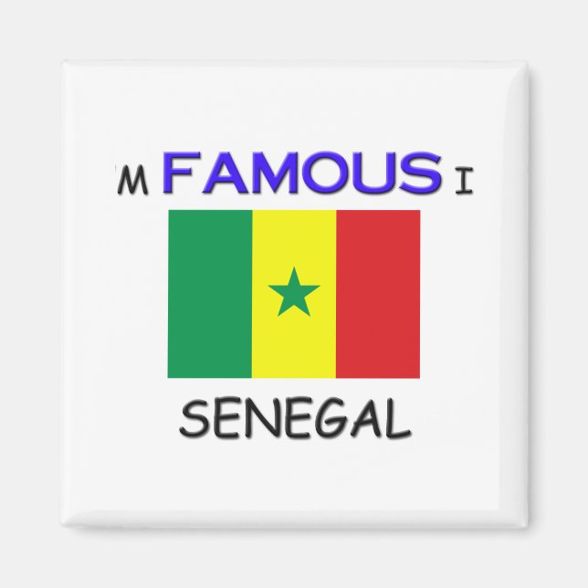 I'm Famous In SENEGAL Magnet (Front)