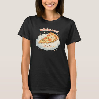 Im Feeling Saucy Cute Pizza Cartoon | Funny Food T-Shirt