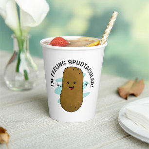 I'm Feeling Spudtacular Potato  Paper Cups