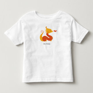 I'm feisty! Year of the Dragon Zoodiac T-shirt. Toddler T-Shirt