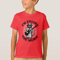 I'm Feline The Music | Guitar Player Cat