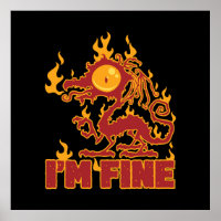 I'm Fine Burning Dragon