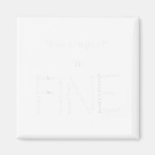 I'm Fine Suicide Prevention Awareness Mental Healt Magnet