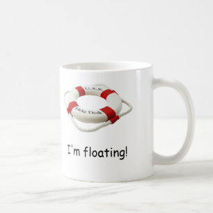 I'm floating coffee mug