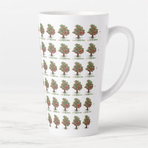 I'm Flourishing – Rooted Growth Inspirational Tree Latte Mug