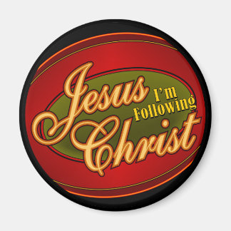 I'm Following Jesus Christ Magnet