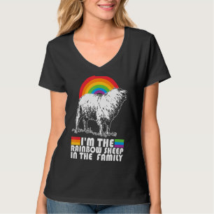I'm For Rainbow Sheep In The Family Lgbtq Pride T-Shirt