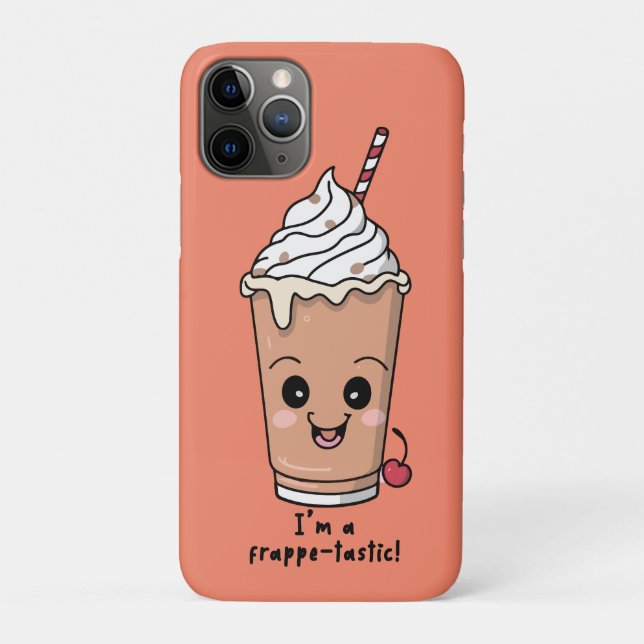 I'm Frappe-tastic | Frappe with whipped cream Case-Mate iPhone Case (Back)