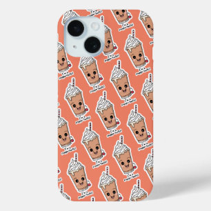 I'm Frappe-tastic Frappe with whipped cream iPhone 15 Case