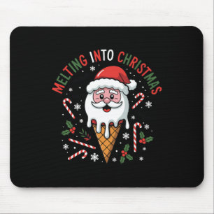 I'm Freaking Melting Christmas Ice Cream Monster D Mouse Mat