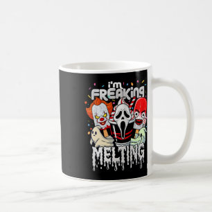 I'm Freaking Melting Funny Halloween Ice Cream Jok Coffee Mug