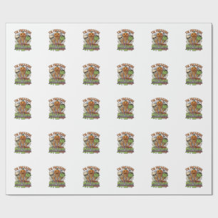 Im Freaking Melting Halloween Ice Cream Skull Pump Wrapping Paper