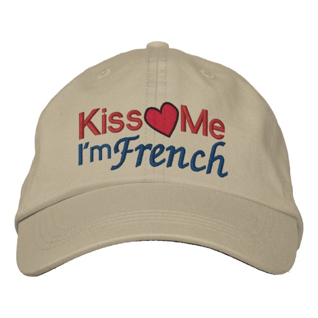 I'm French by SRF Embroidered Hat (Front)