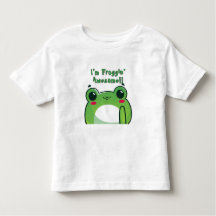 "I'm Froggin' Awesome" -Frog themed cute T-Shirt