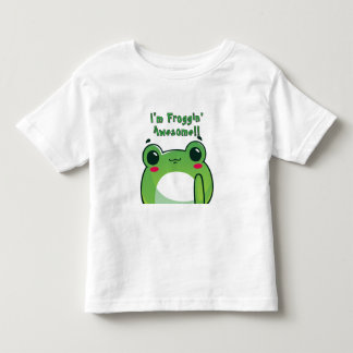 "I'm Froggin' Awesome" -Frog themed cute T-Shirt