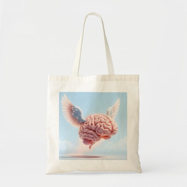 I'm full of high-flying thoughts tote bag (Front)