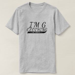 I'm G Clothing Cursive T-Shirt