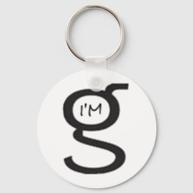 I'm G Keychain (Front)