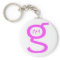 I'm G Keychain with Pink Logo