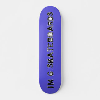 I'm G Skateboards (Acid Label FONT) - blue