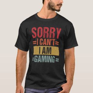 I'm Gaming Video Games Funny Gamer Gifts For Boys T-Shirt