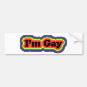 I'm Gay Bumper Sticker