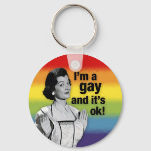 I'm GAY - Keychain