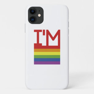 I'm Gay Rainbow Flag iPhone 11 Case
