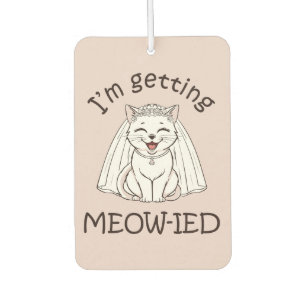 I'm Getting Meow-ied! Car Air Freshener