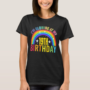 I'm Glowing At My 19th Birthday Party 19 Years Old T-Shirt