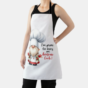 I'm Gnome For Being An Awesome Cook  Apron