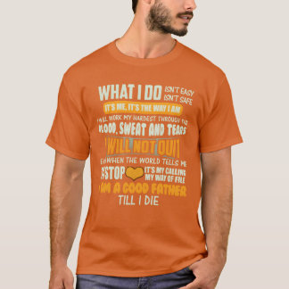 Im god father till i die vintage T-Shirt