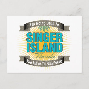 I'm Going Back To (Singer Island) Postcard