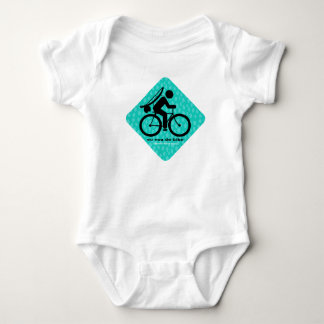 I'm going from bike: puppy body for babies! baby bodysuit