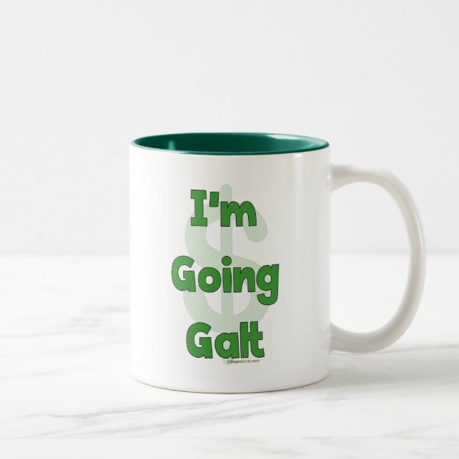 I'm Going Galt Two-Tone Coffee Mug (Right)