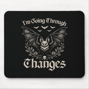 I'm Going Through Changes Soky Bat Halloween Mouse Mat