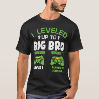 I'm Going To Be A Big Brother 2025 I Levelled Up  T-Shirt