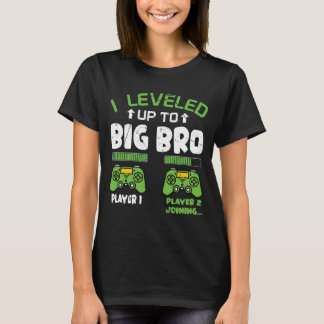 I'm Going To Be A Big Brother 2025 I Levelled Up  T-Shirt